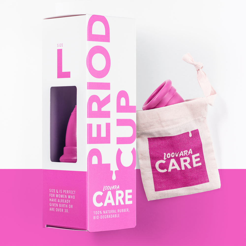 loovara Coupe menstruelle taille L Care