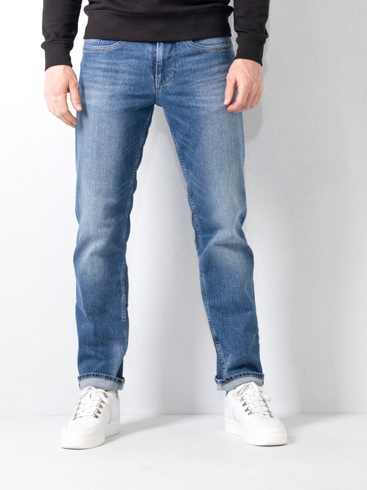 Petrol Industries Regular Fit Jeans Riley in Blau günstig kaufen