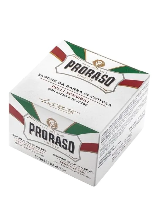 „Proraso Sensitive“ žaliosios arbatos skutimosi muilas