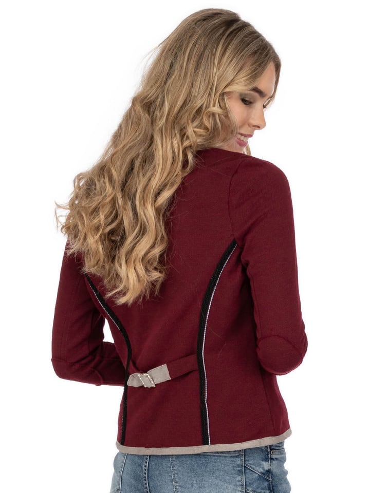 Hangowear Jacke QUIRINA in weinrot günstig kaufen