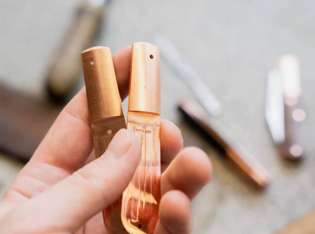 Barlow Copper Integral Wüsteneisenholz