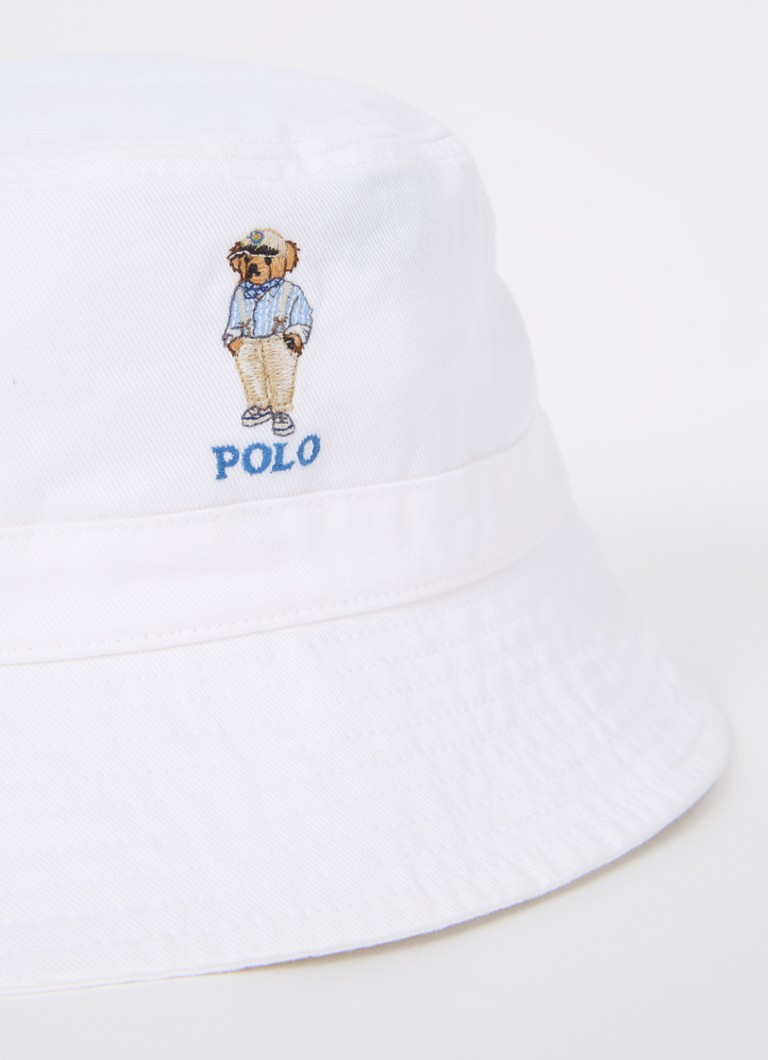 Ralph Lauren Loft bucket hat with logo embroidery