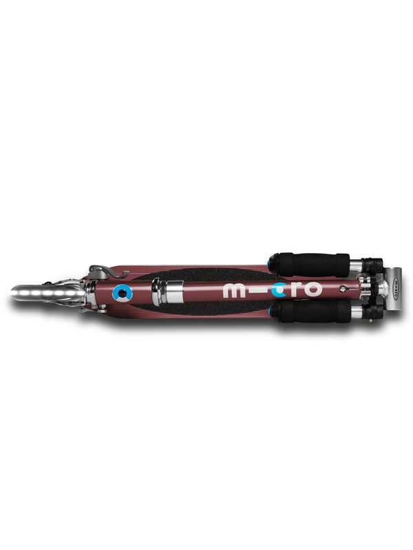 Trottinette 2 roues lumineuses pliable – Micro Sprite LED Rouge Autome