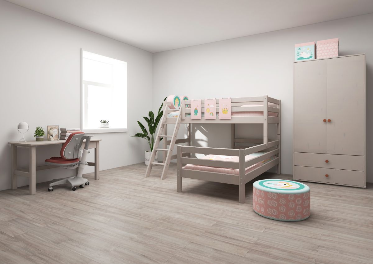 Flexa Kinder Etagenbett Classic 90 x 200 cm