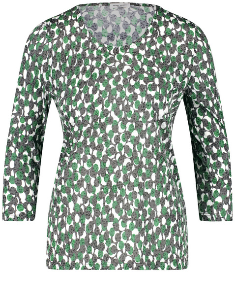 3/4 Arm Shirt mit Ausbrenner-Optik