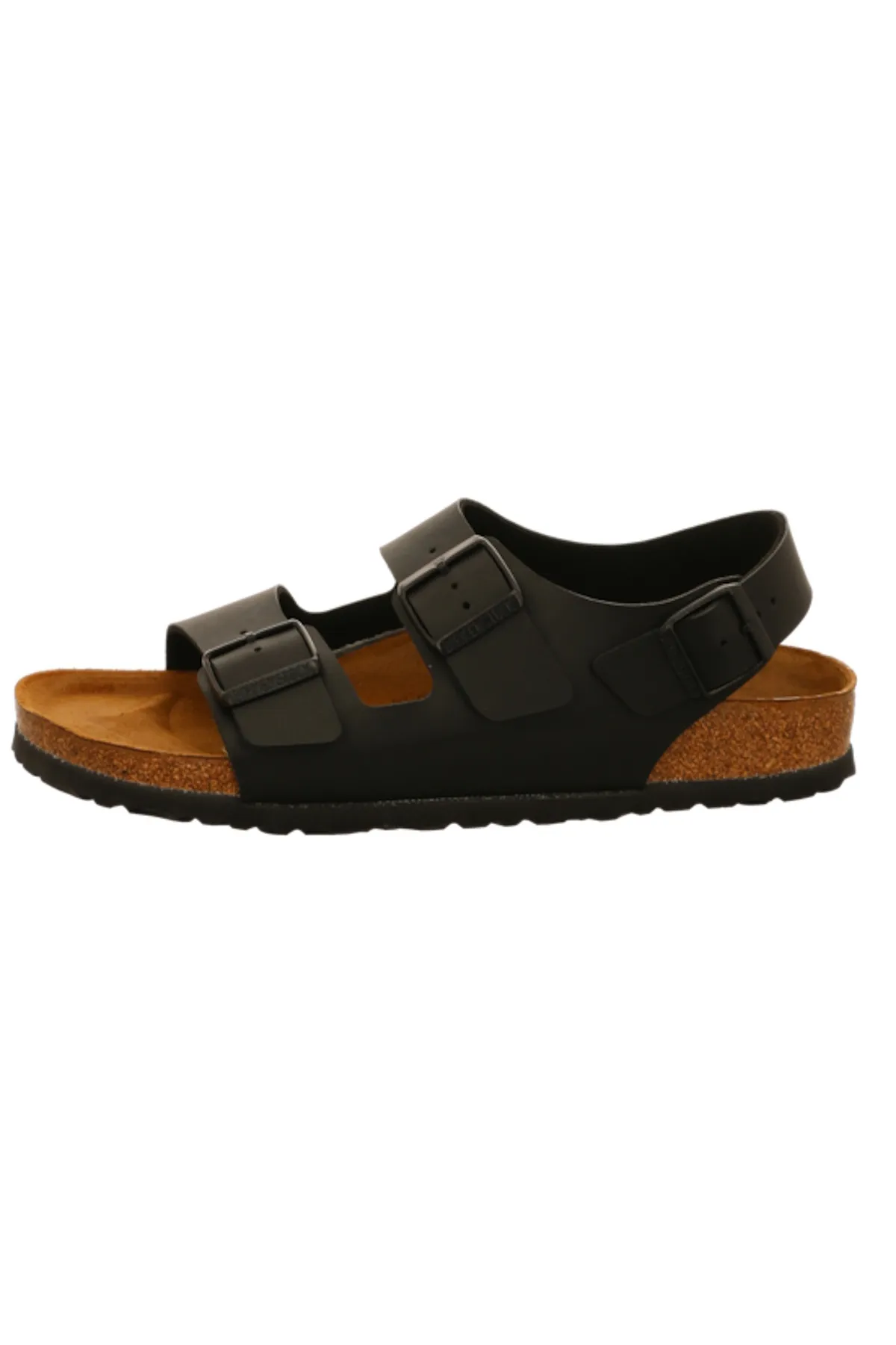 Birkenstock  Sandalette - Schwarz - Flacher Absatz