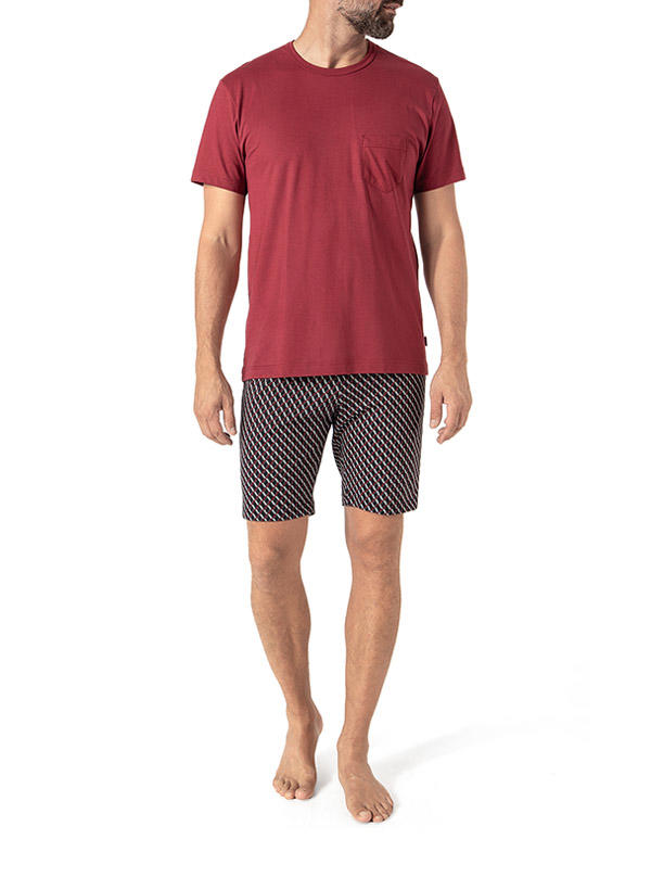 CALIDA, Pyjama, Baumwoll-Jersey, rot