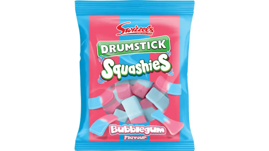 Swizzels Drumstick Sqashies Bubblegum Flavour 120 g
