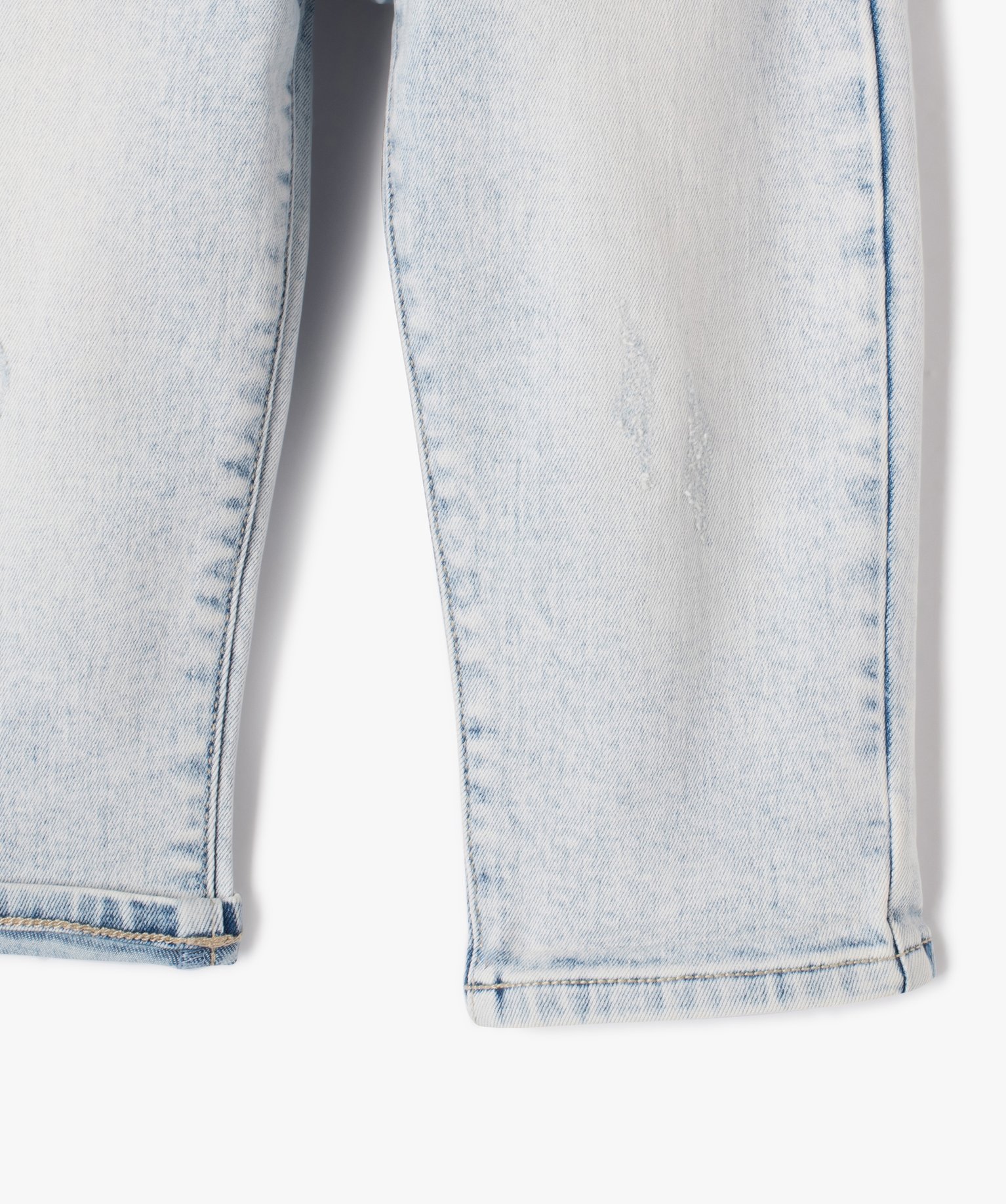 Jean droit bleached bébé Garçon bleach | GEMO