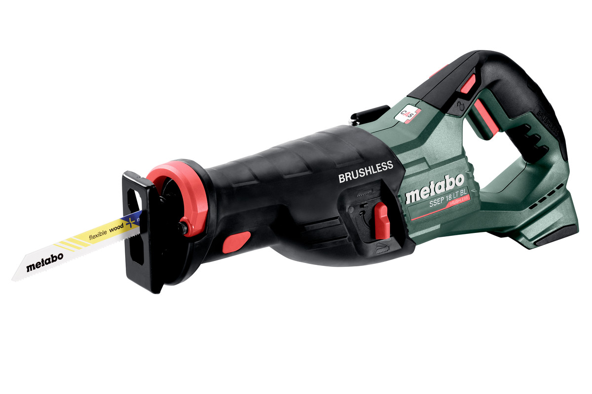 Metabo 601617840 SSEP 18 LTX BL akkupuukkosaha 18V ilman akkuja ja laturia metaboxissa