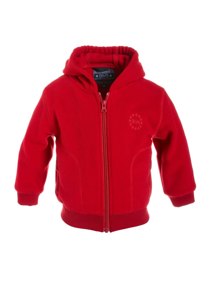 BMS Fleecejacke Kinder in Rot günstig kaufen