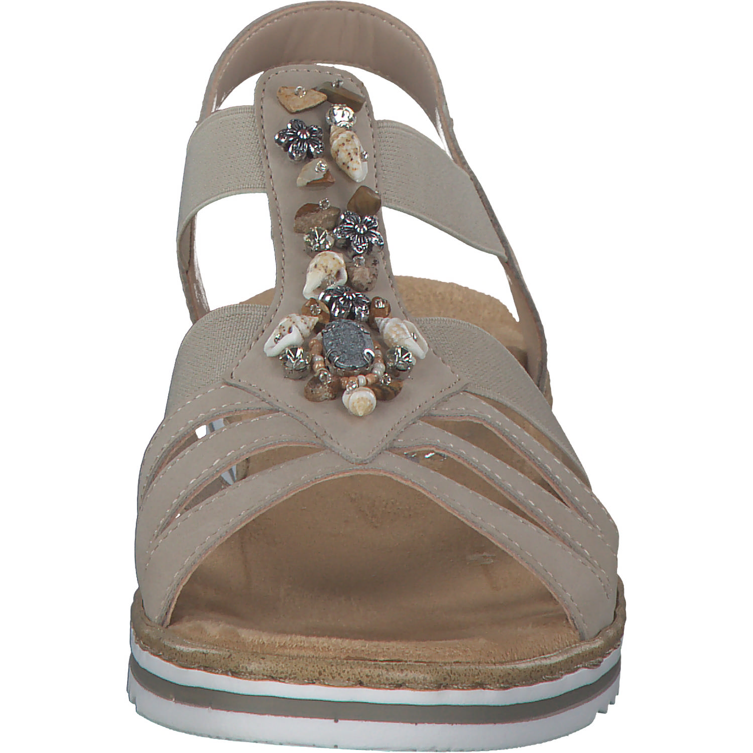 Rieker V0649, Keilsandaletten, Damen, ginger