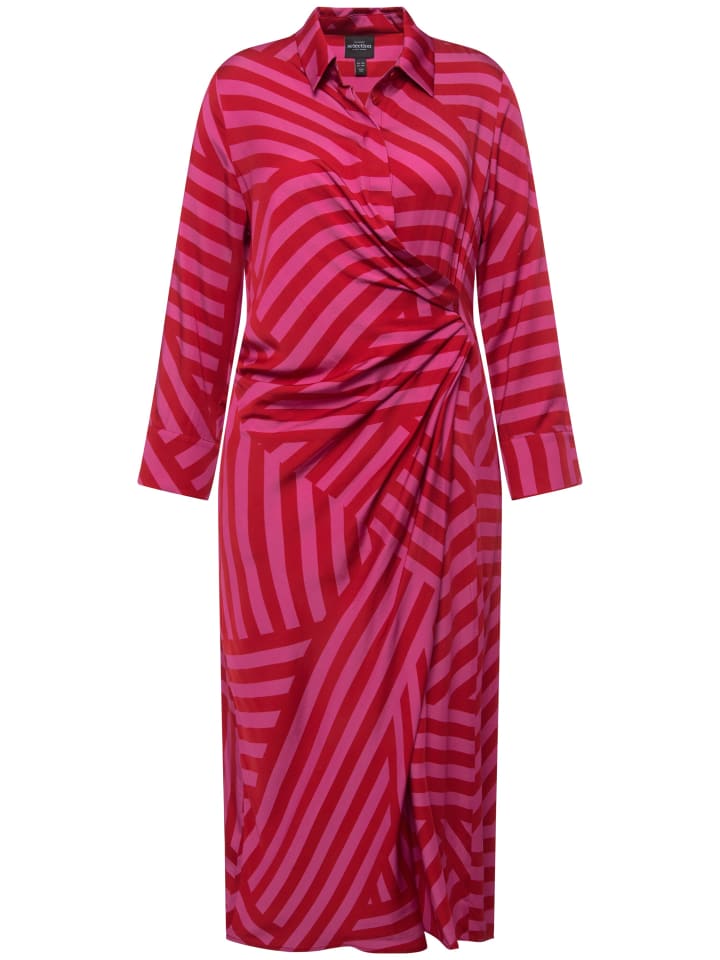 Ulla Popken Kleid in rotbraun günstig kaufen