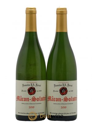 Mâcon-Solutré J.A. Ferret (Domaine)  2019 - Lot de 2 Bouteilles