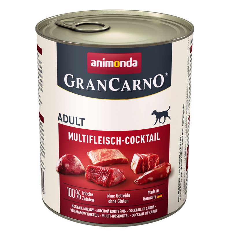 Probierpaket animonda GranCarno Original Adult 6 x 800 g