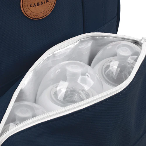 Chambery navy blue changing bag