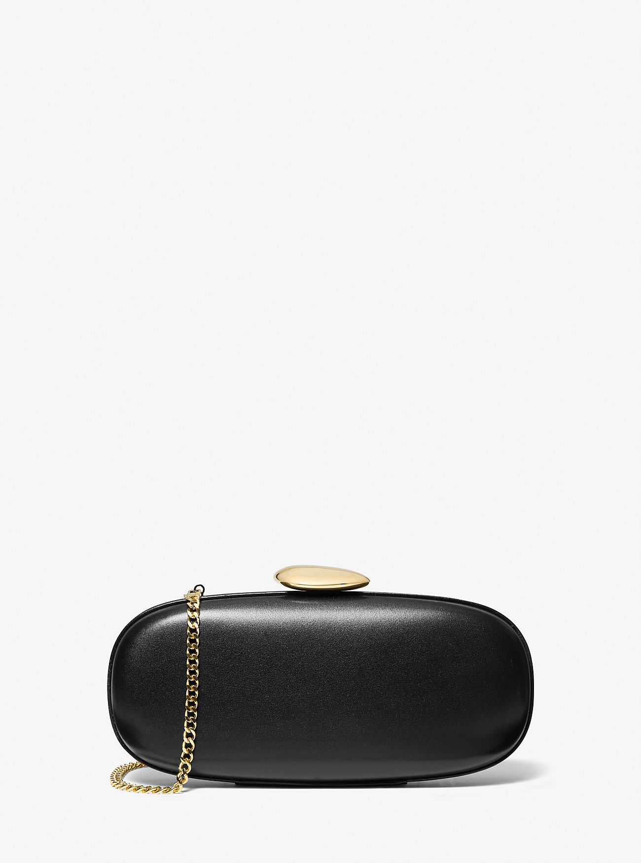 Minaudière Tina in pelle piccola - NERA