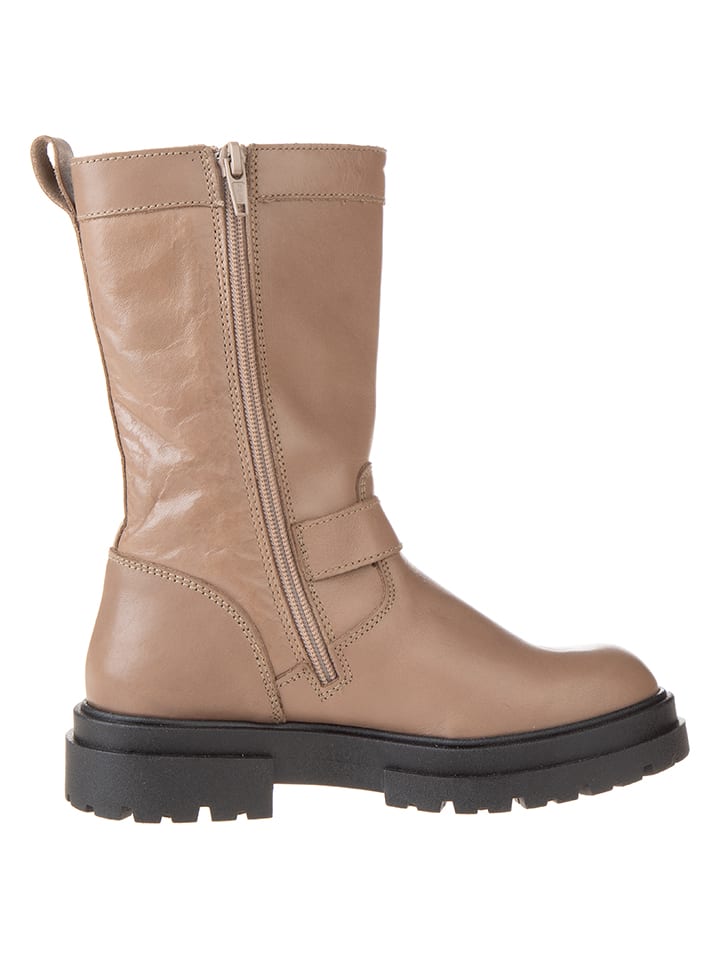 lamino Leder-Boots in Rosa günstig kaufen