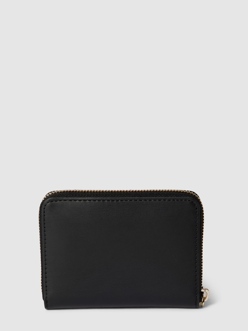 Portemonnaie in Leder-Optik Modell 'ICONIC' in schwarz