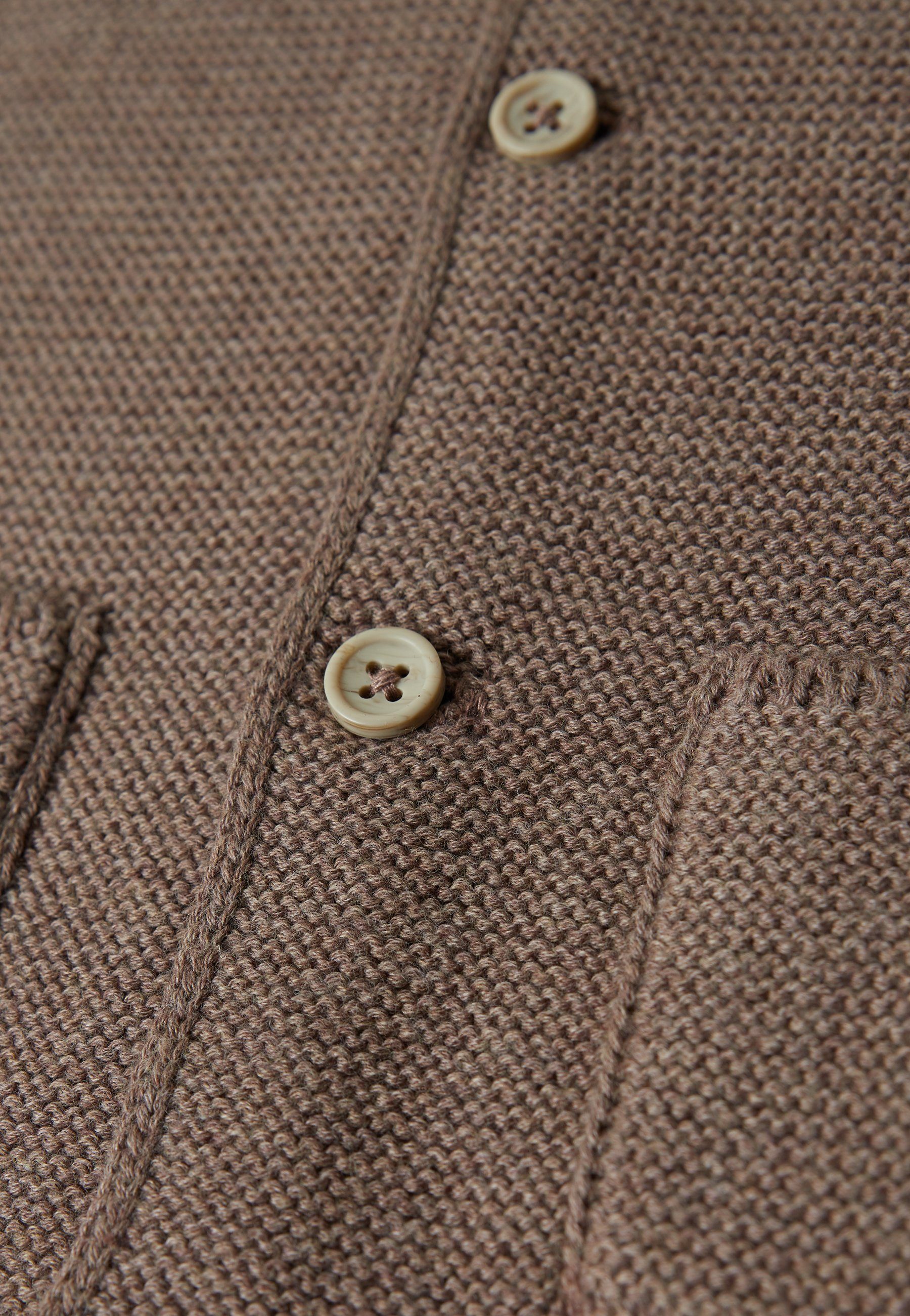 Stellou & friends Kapuzenstrickjacke Strick-Cardigan mit Kapuze