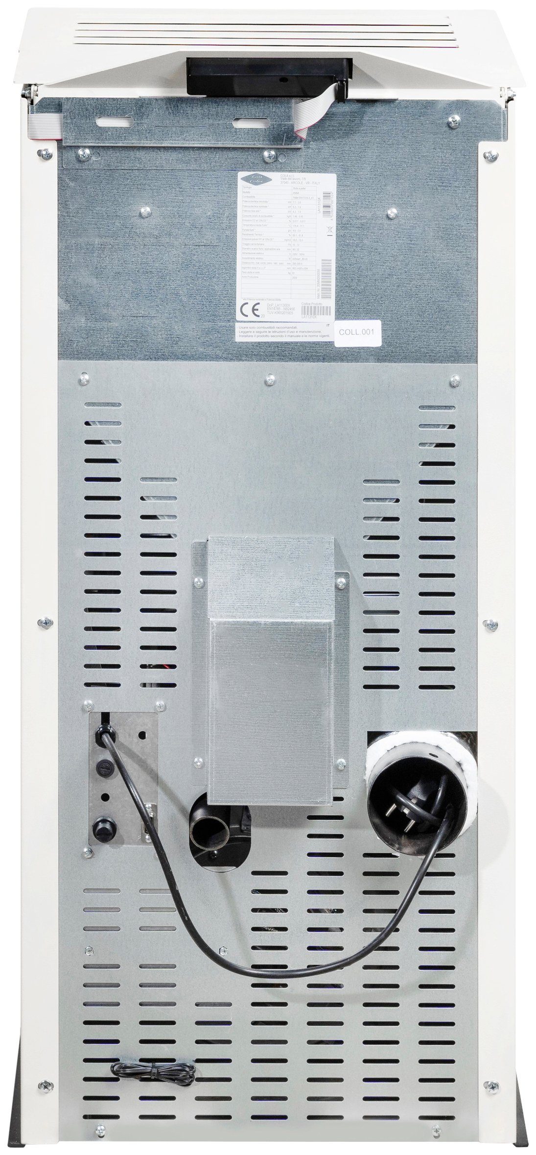 Blaze Pelletofen Anna, 6,3 kW, weiß