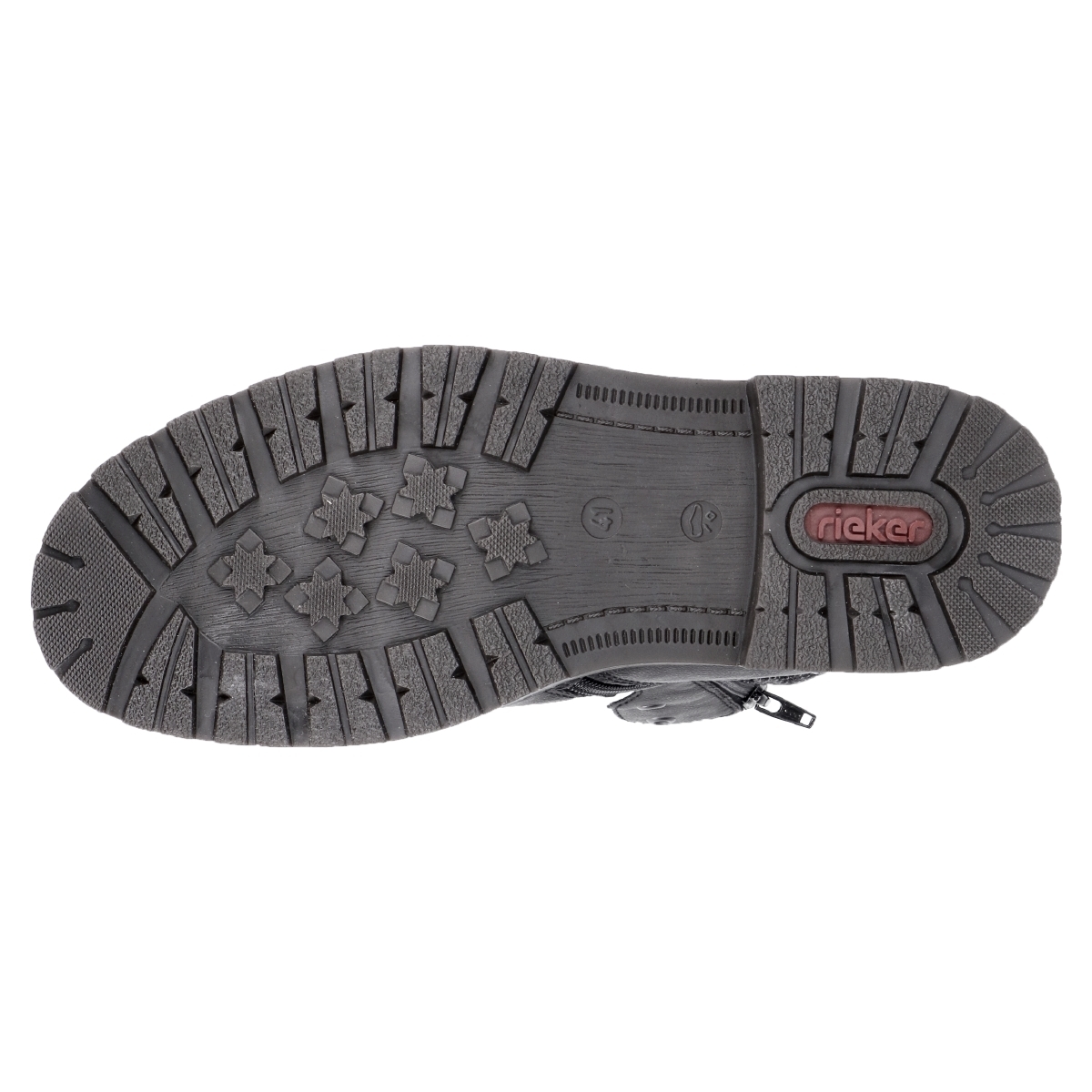 Rieker 32031 Schnürboots schwarz