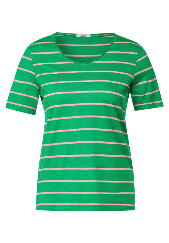 CECIL T-Shirt mit Streifenmuster