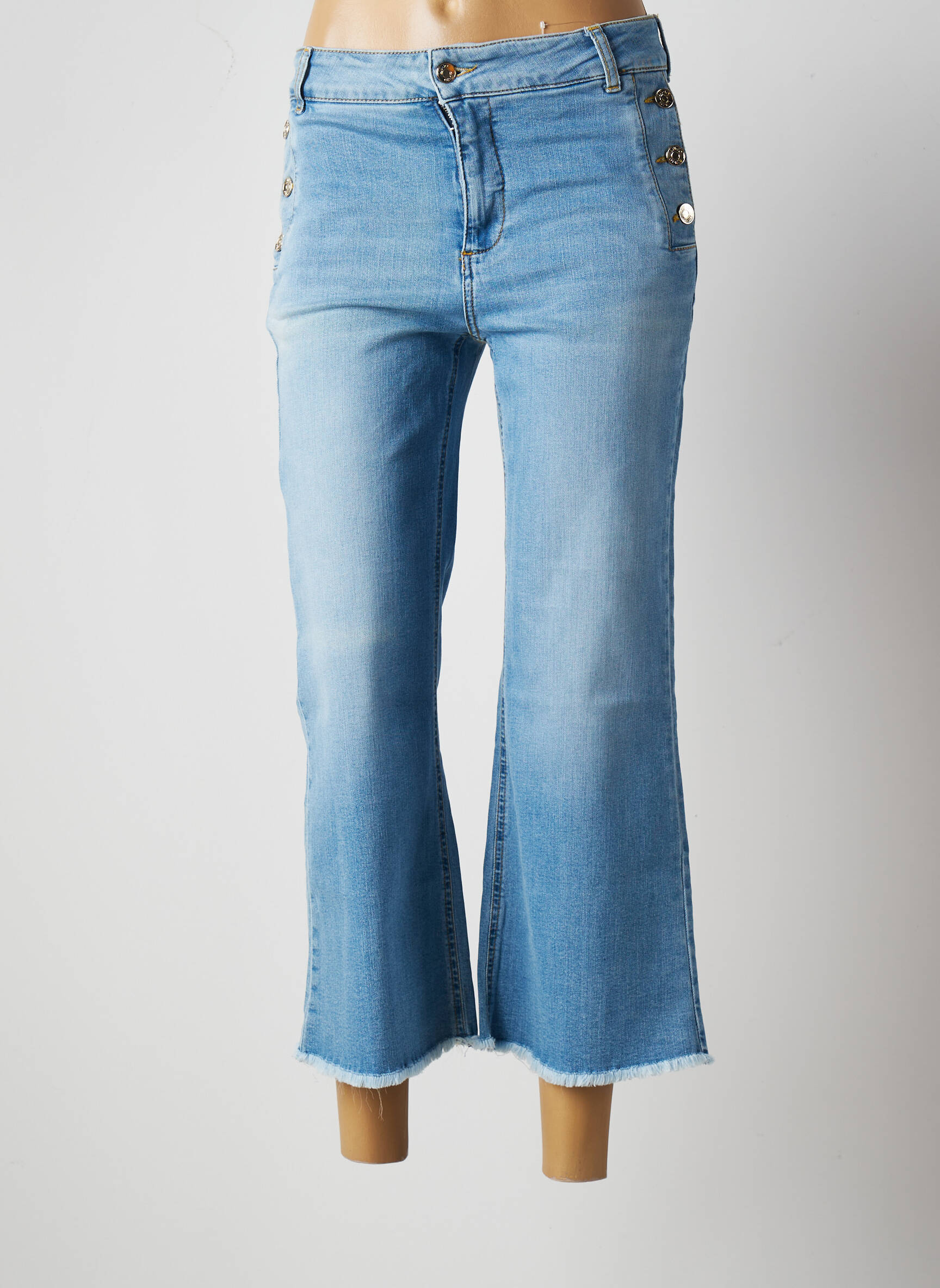 Liu Jo Jean Flare Femme couleur bleu