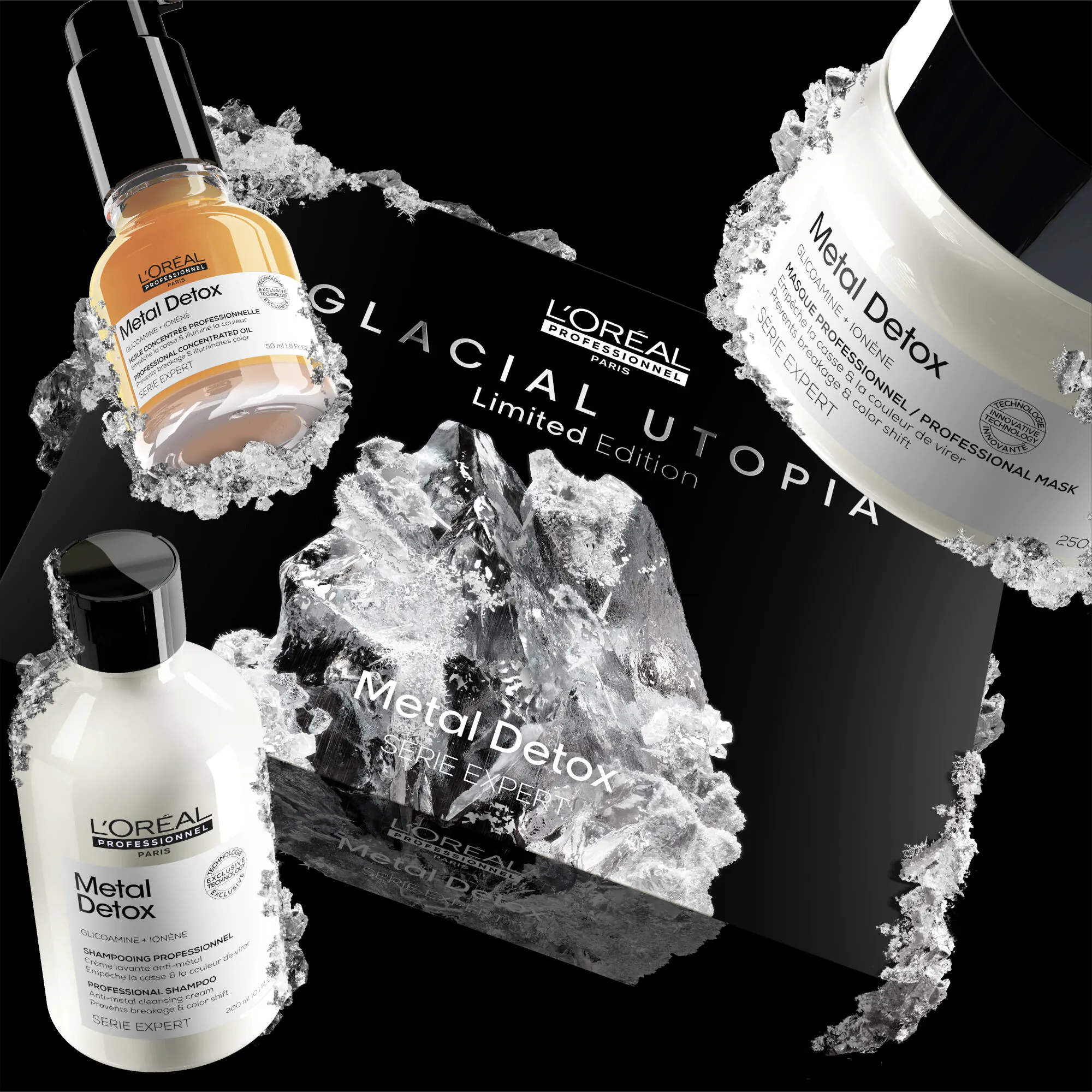 L'Oréal Professionnel Metal Detox Trio Zestaw