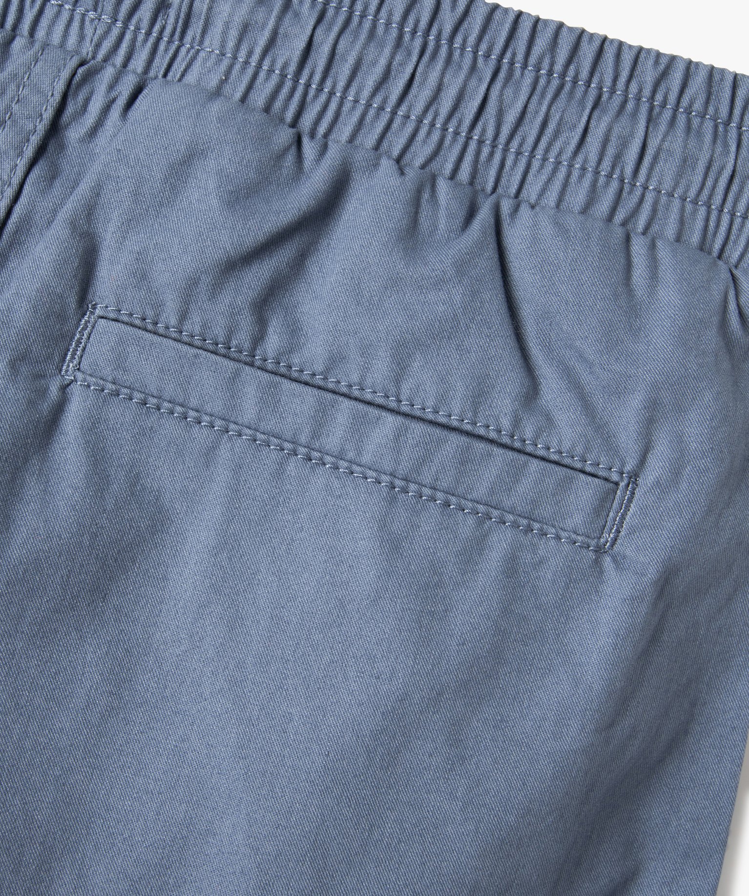 Bermuda Garçon en coton avec ceinture élastique bleu | GEMO