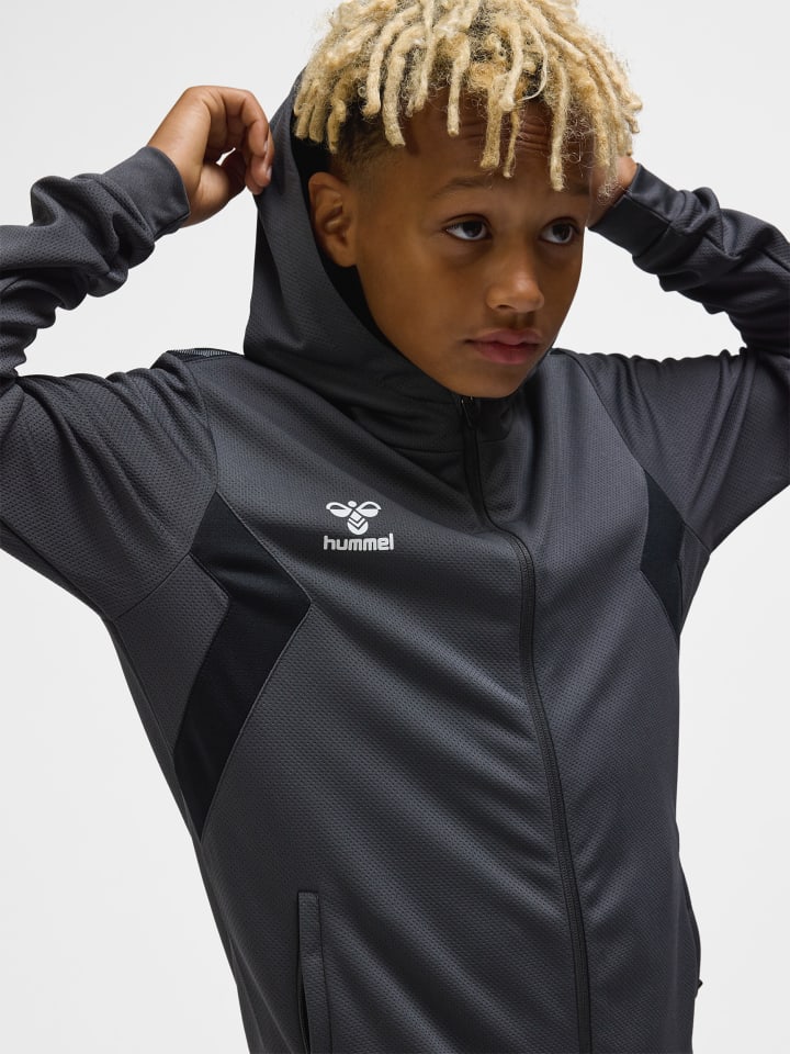 Hummel Hummel Reißverschluss Jacke Hmlauthentic Kinder in ASPHALT günstig kaufen