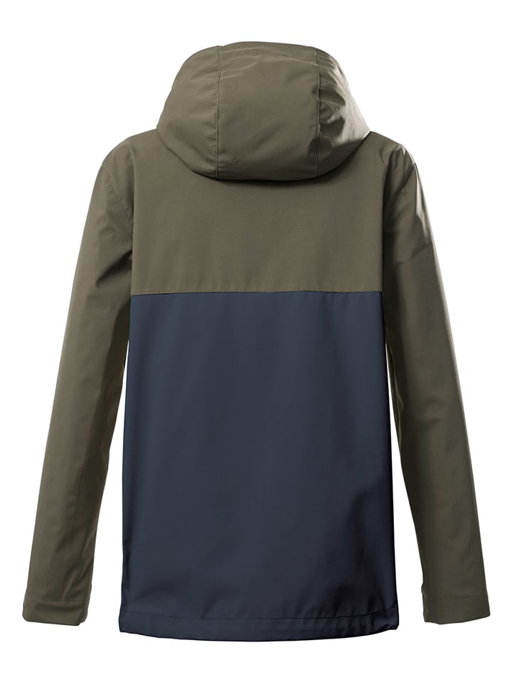Killtec Softshelljacke in Khaki/ Dunkelblau günstig kaufen