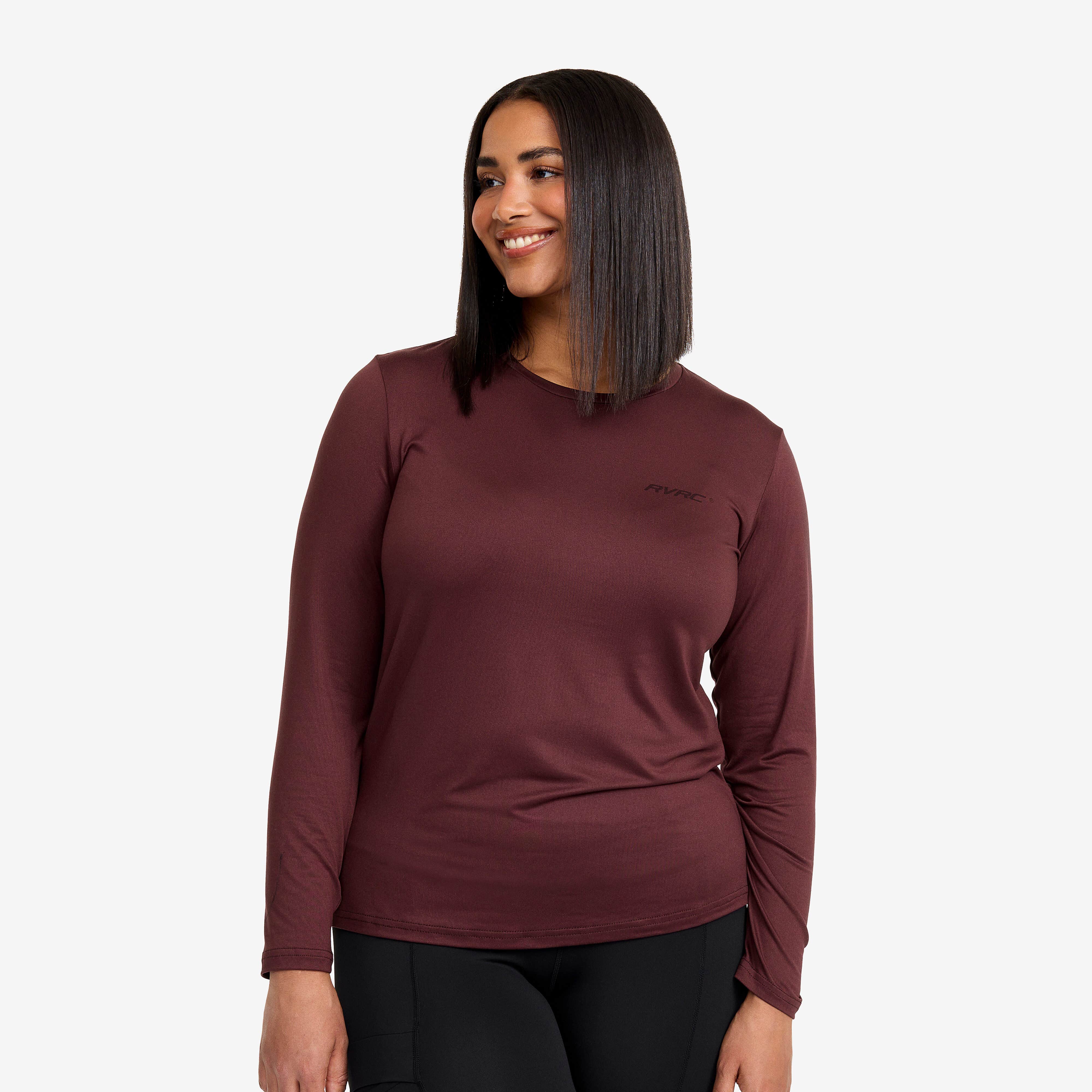 Vagabond Long Sleeve Tee Femme Dark Vintage Rose