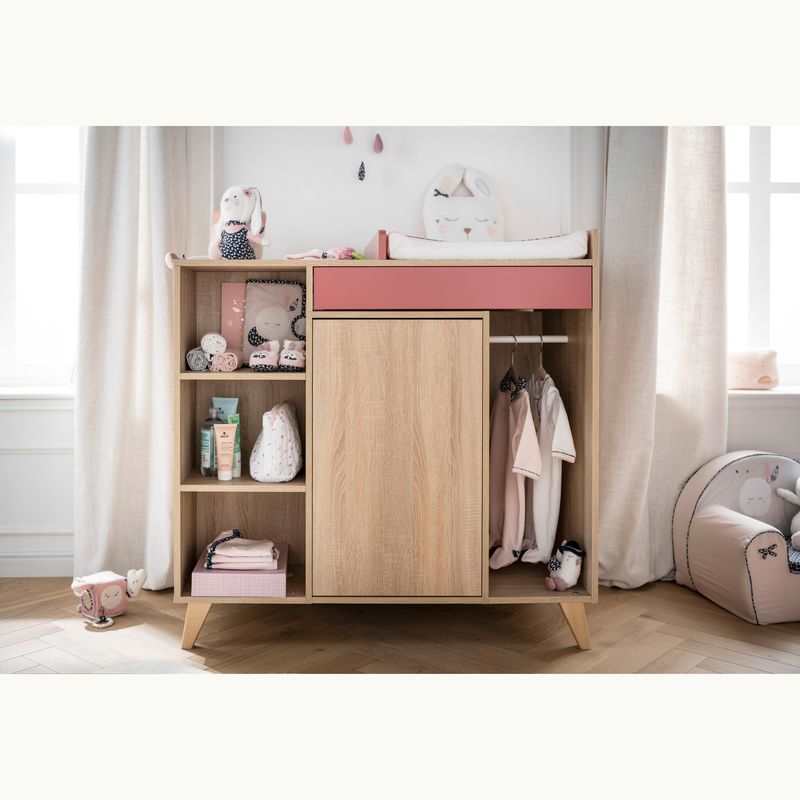 Commode à langer évolutive en bureau Nova