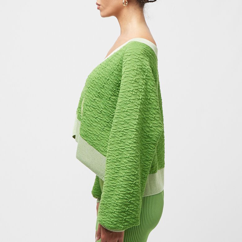 JORDAN x UNION x Bephie's Beauty Supply Cardigan chlorophyll/lime ice