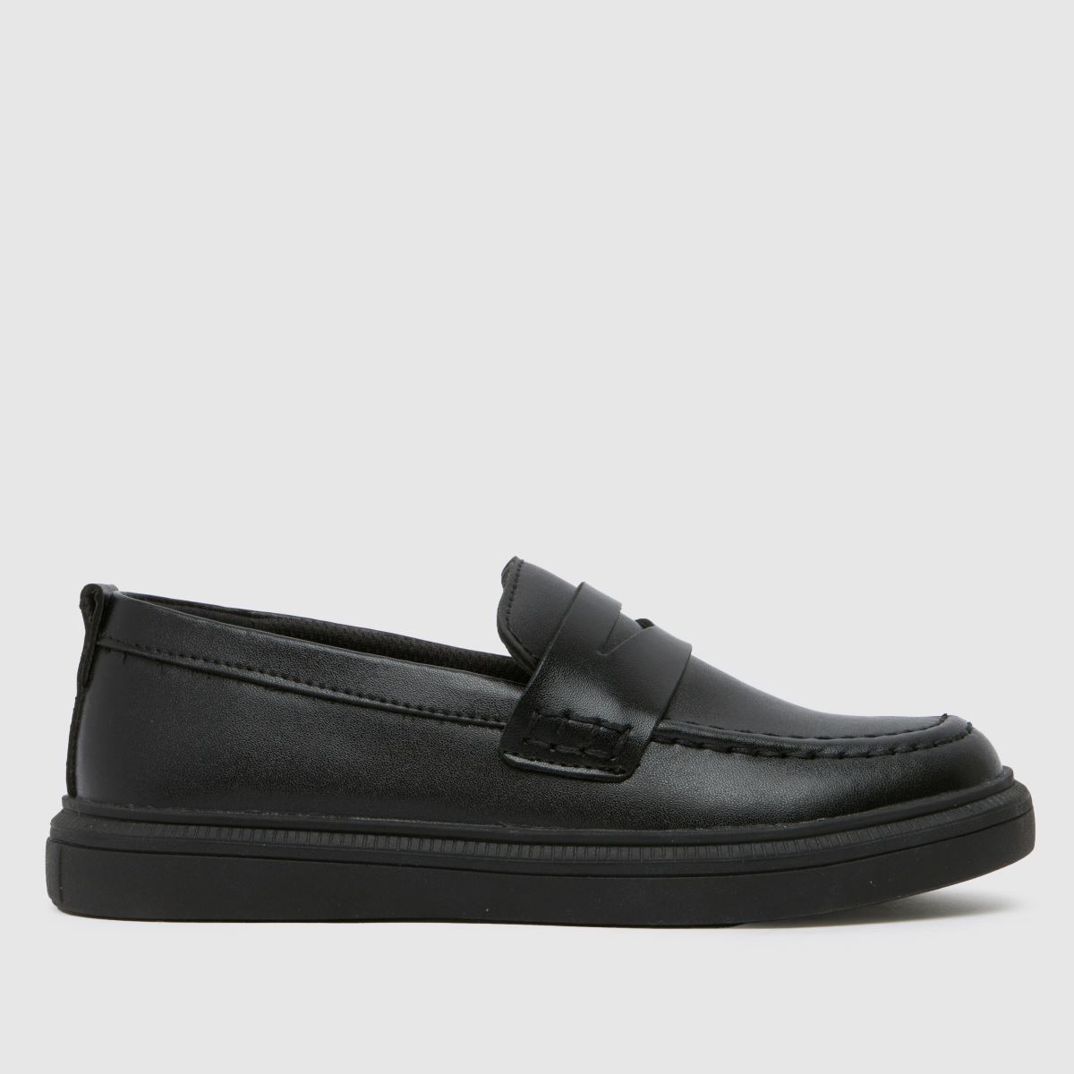 Schuh fekete Lincoln mokaszin fiú junior cipők
