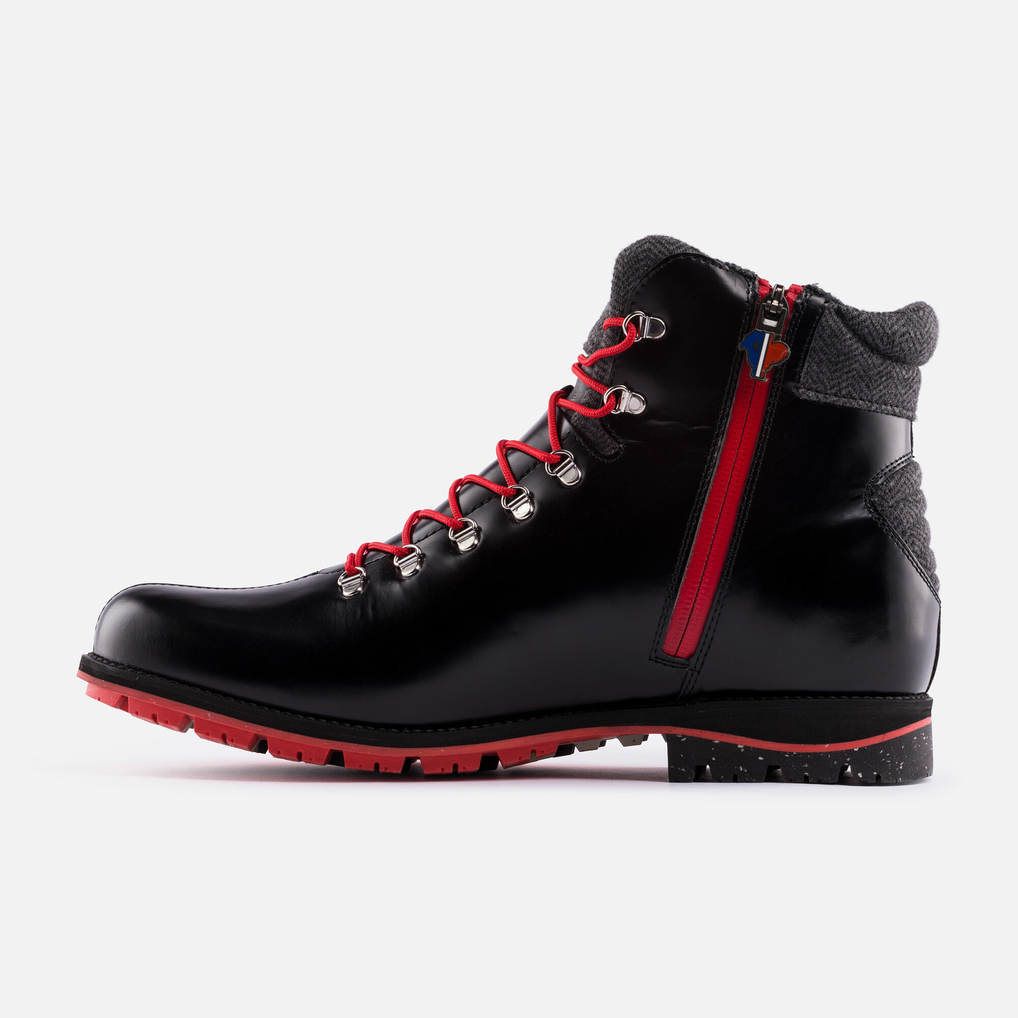 Bottes 1907 Chamonix Noires Brillantes Homme