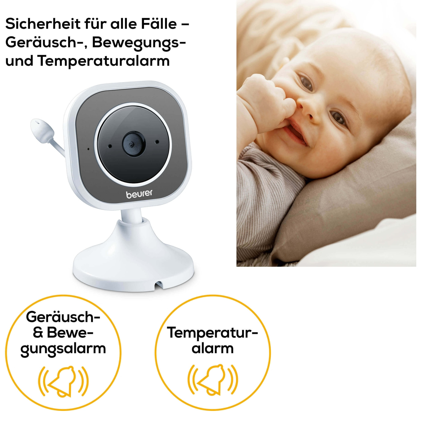 BY 110 Einzelkamera-Zusatzkamera für das Video-Babyphone BY 110