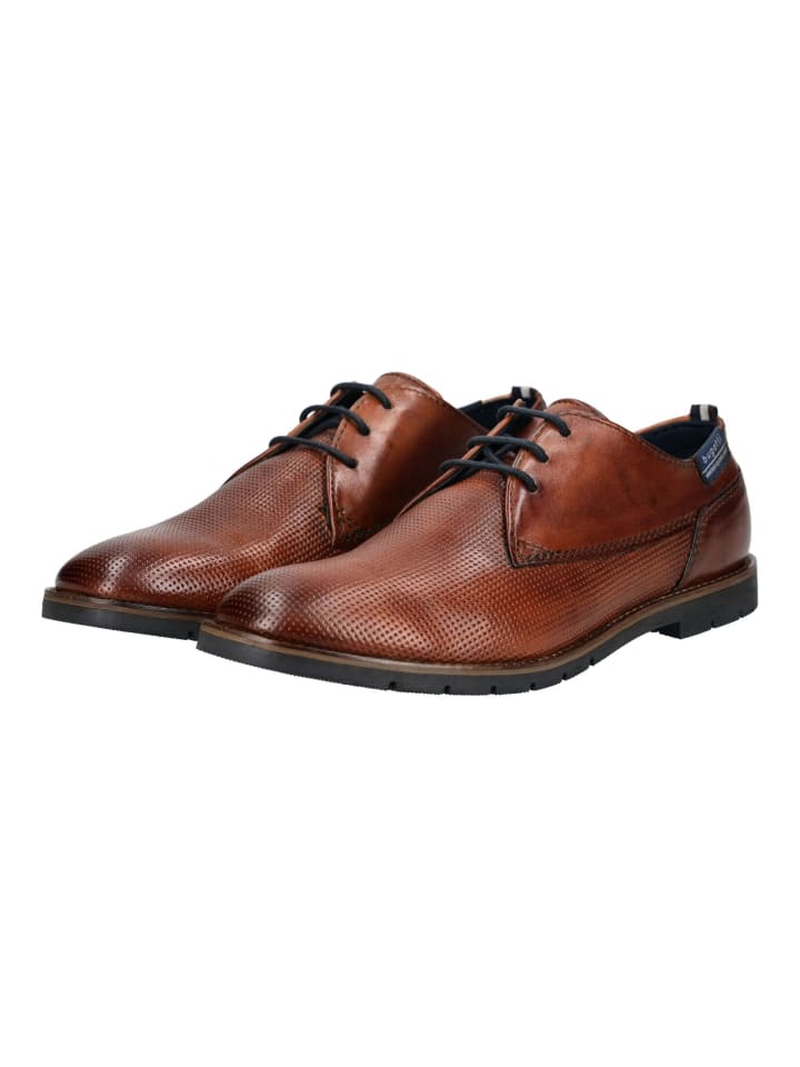 Bugatti Businessschuhe in Cognac günstig kaufen