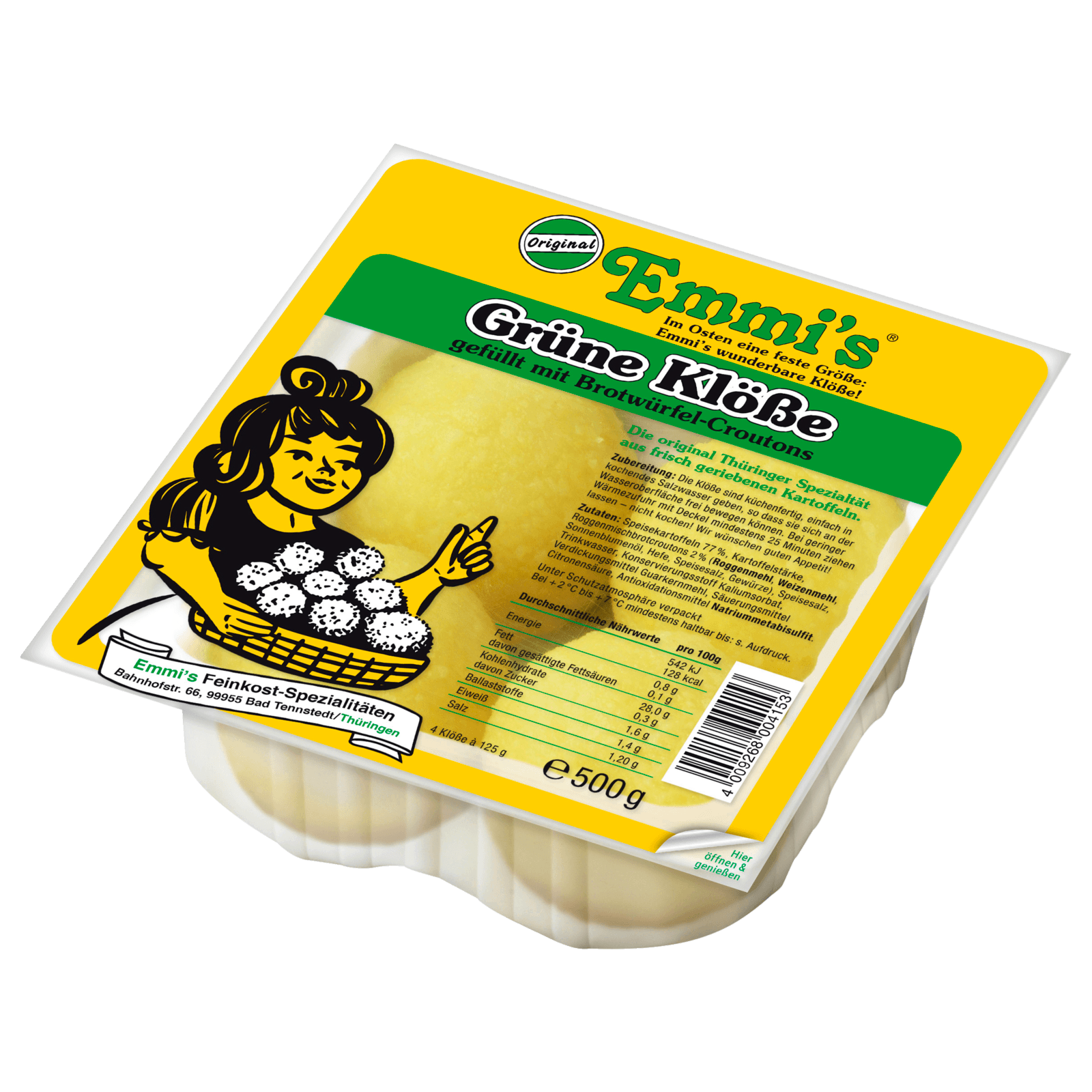 Emmi's Grüne Klöße 500g