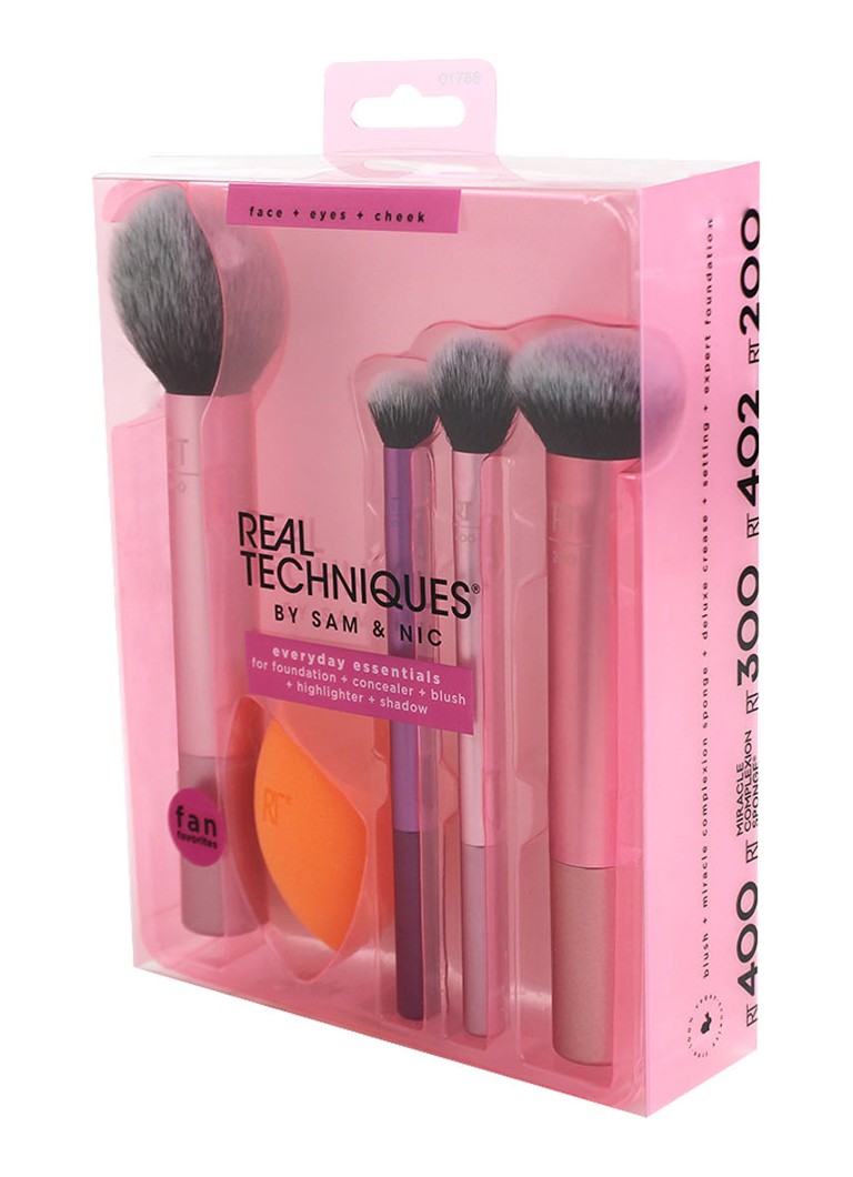 Set de pensule de machiaj Real Techniques Everyday Essentials