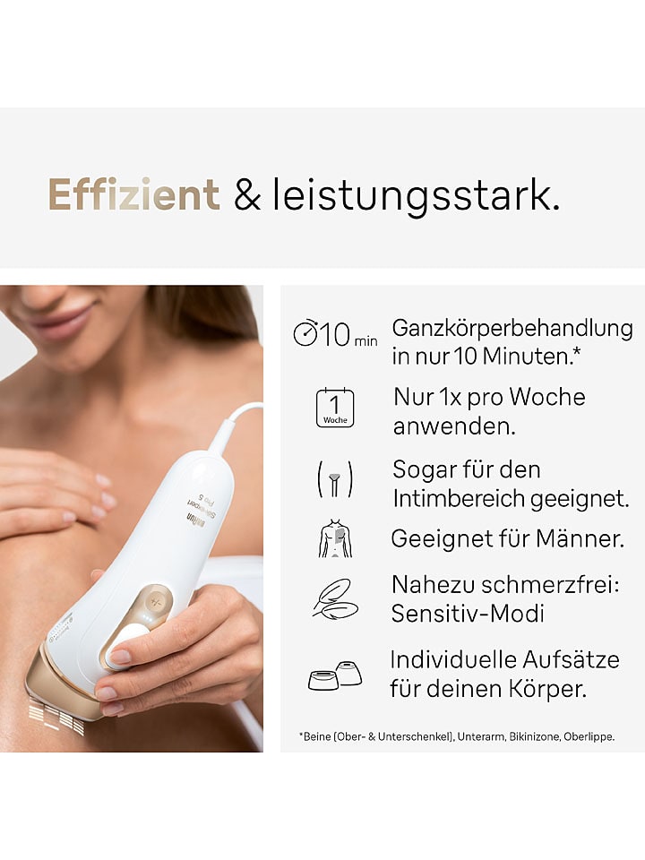 Braun IPL-Haarentfernungsgerät 
