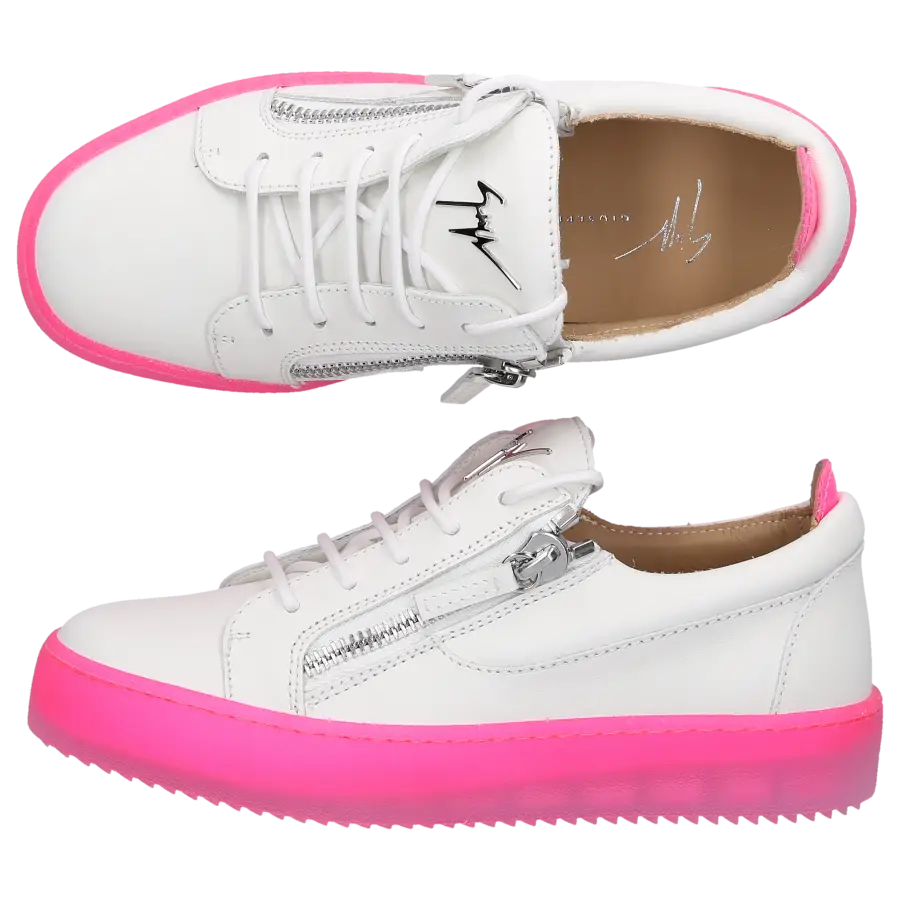 Giuseppe Zanotti - Sneaker low FRANKIE Kalbsleder - pink