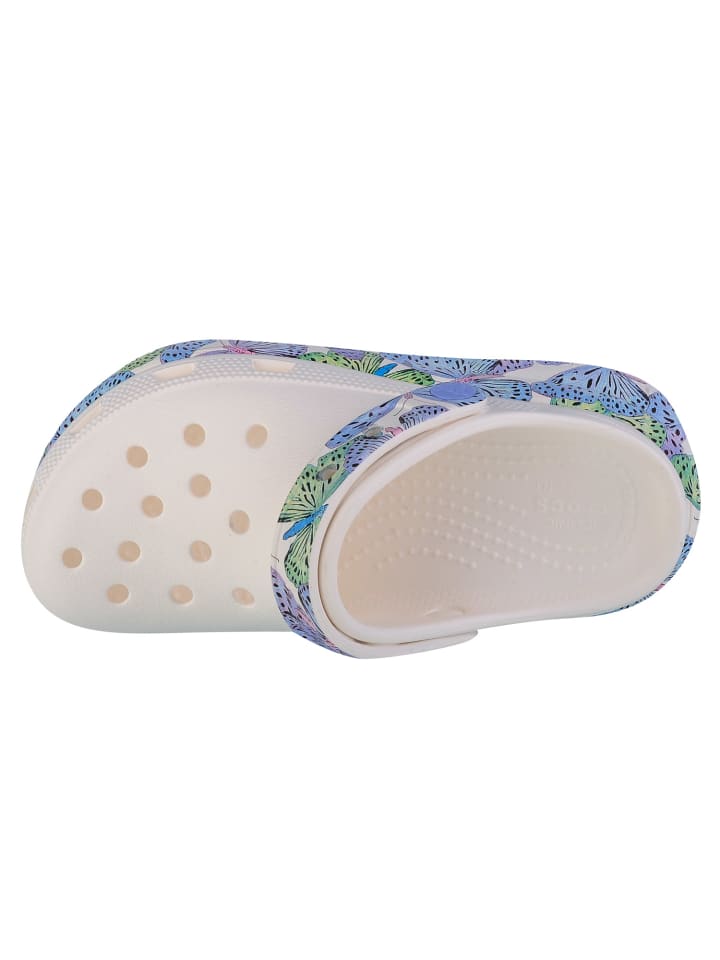 Crocs Crocs Cutie Crush Butterfly Kids Clog in Weiß günstig kaufen
