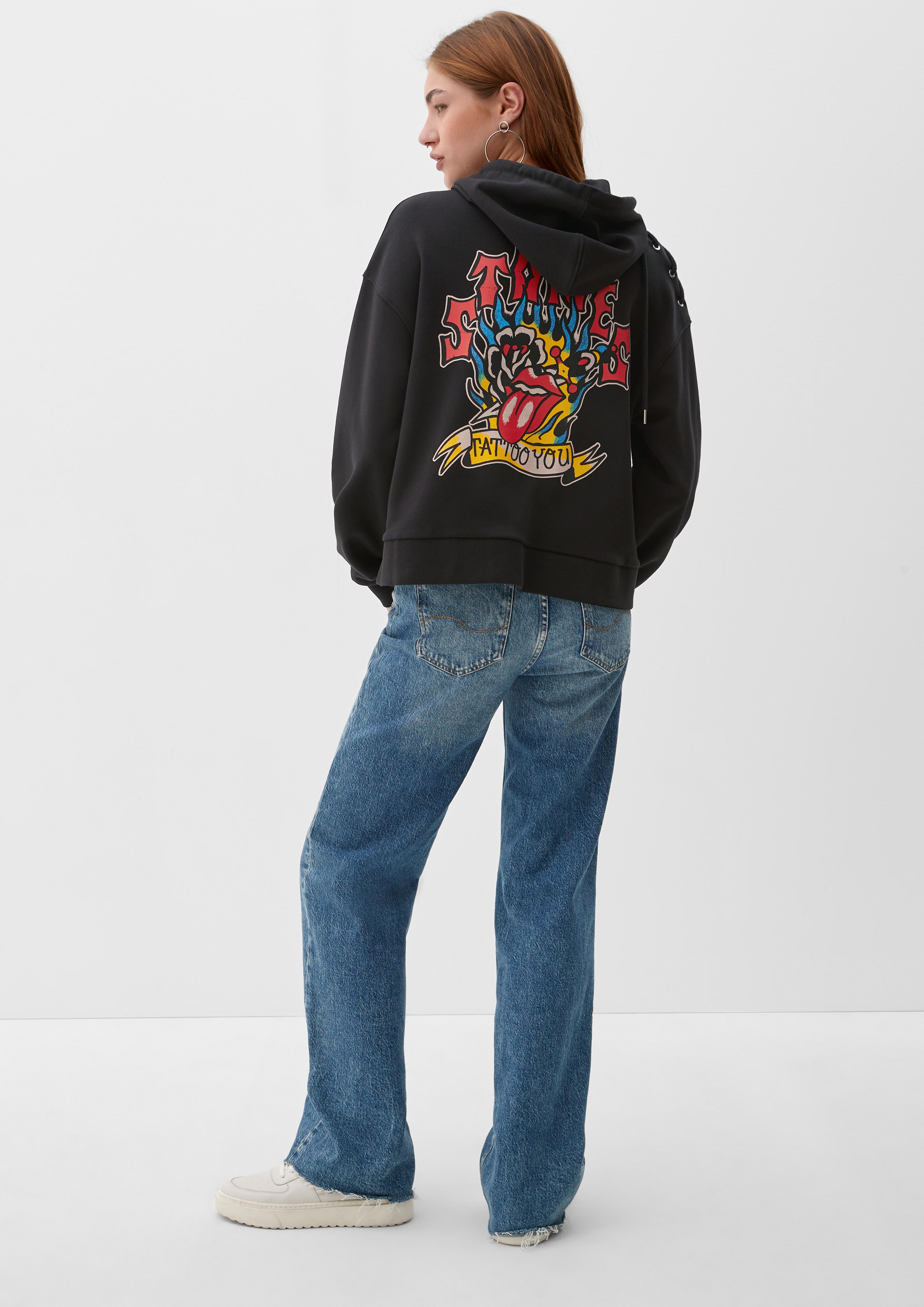 Hoodie mit Rolling-Stones-Print  2120115-99D0