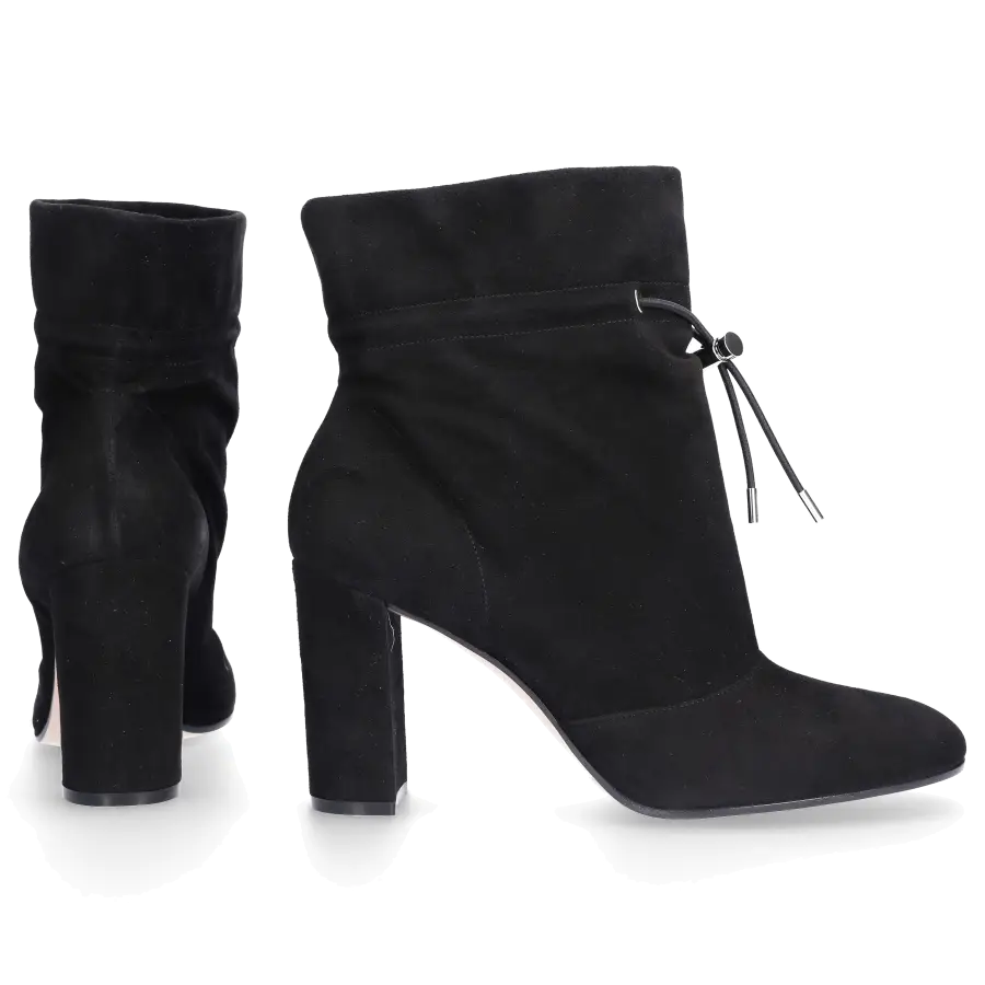 Gianvito Rossi - Stiefeletten MAEVE Veloursleder - schwarz