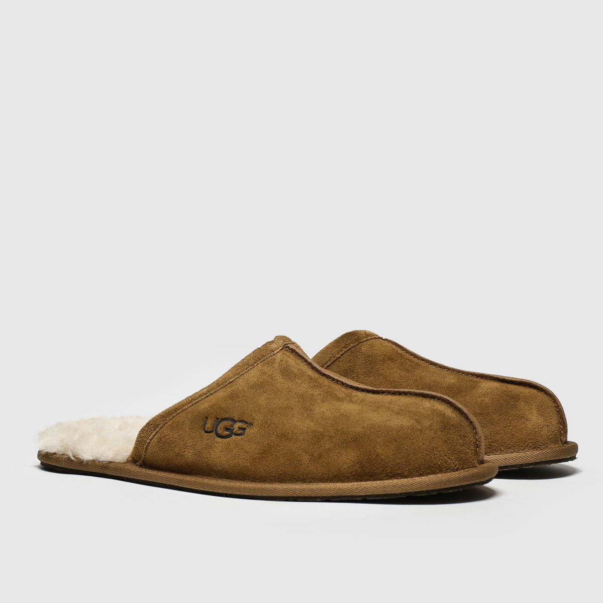 UGG súrolódó papucs gesztenyebarna színben