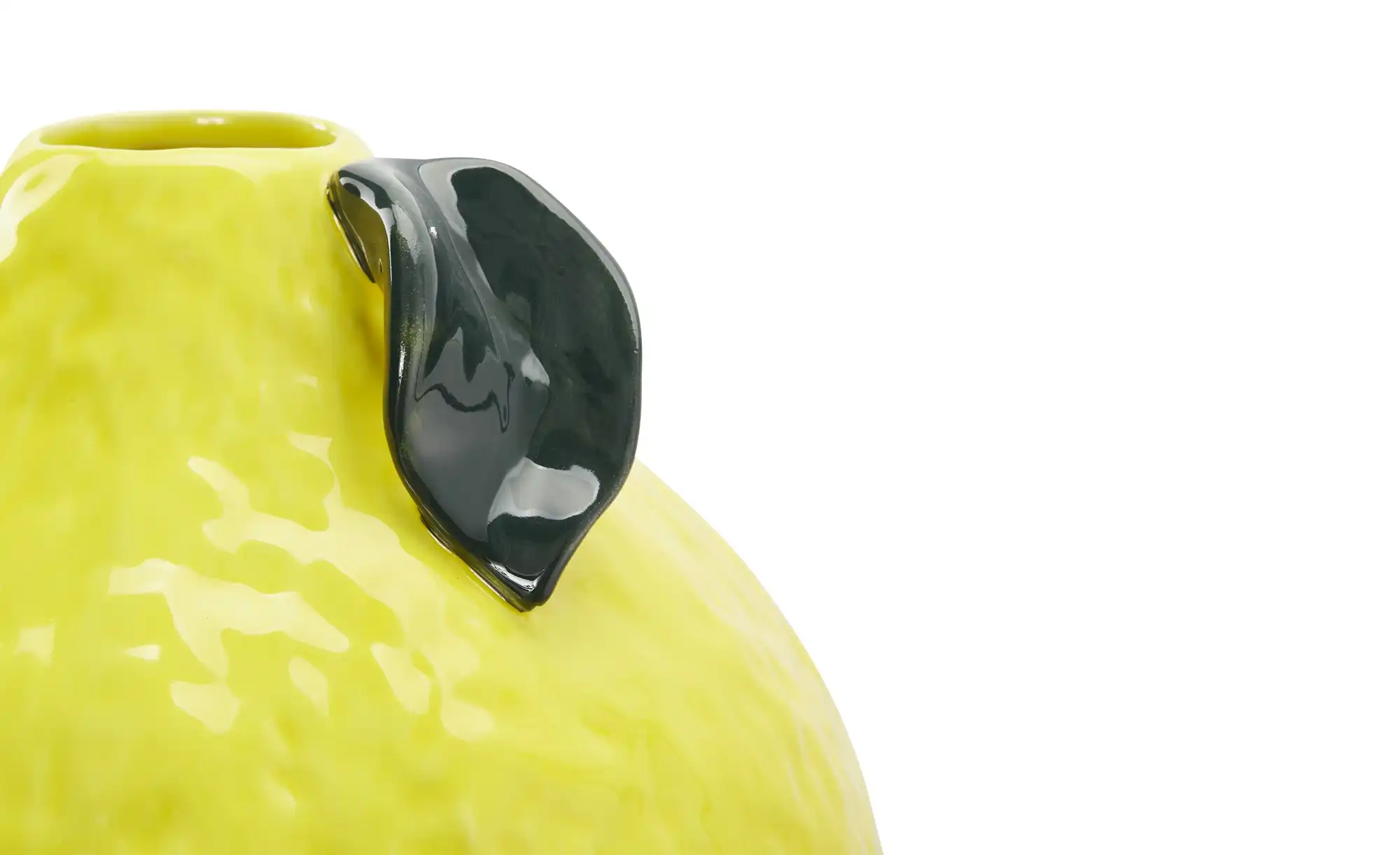 HOME STORY Vase Zitrone