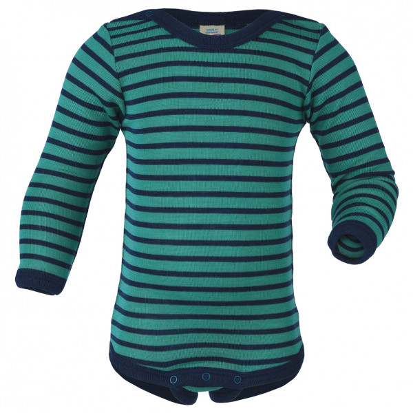Engel - Baby Body L/S mit Druckknöpfen geringelt
