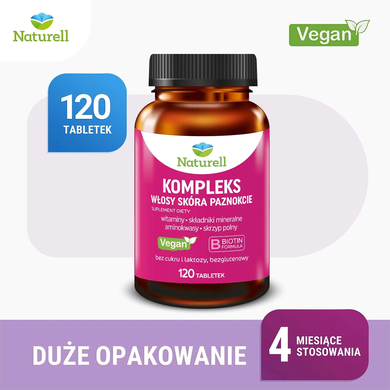 Naturell Complex Kosa Koža Nokti 120 tableta